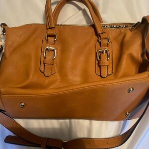 Urban Expressions Tan Satchel